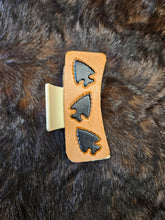 Load image into Gallery viewer, Black Arrow Hair Clip
