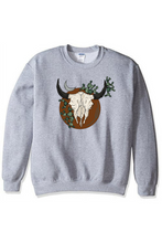 Load image into Gallery viewer, Buffalo Desert Skull Crewneck
