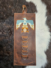 Load image into Gallery viewer, Thunderbird Wild Rag Holder- Blue
